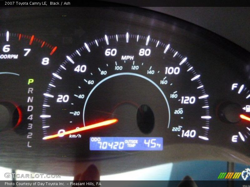 Black / Ash 2007 Toyota Camry LE