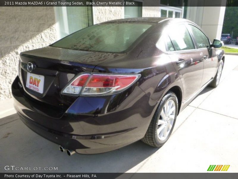 Black Cherry Metallic / Black 2011 Mazda MAZDA6 i Grand Touring Sedan