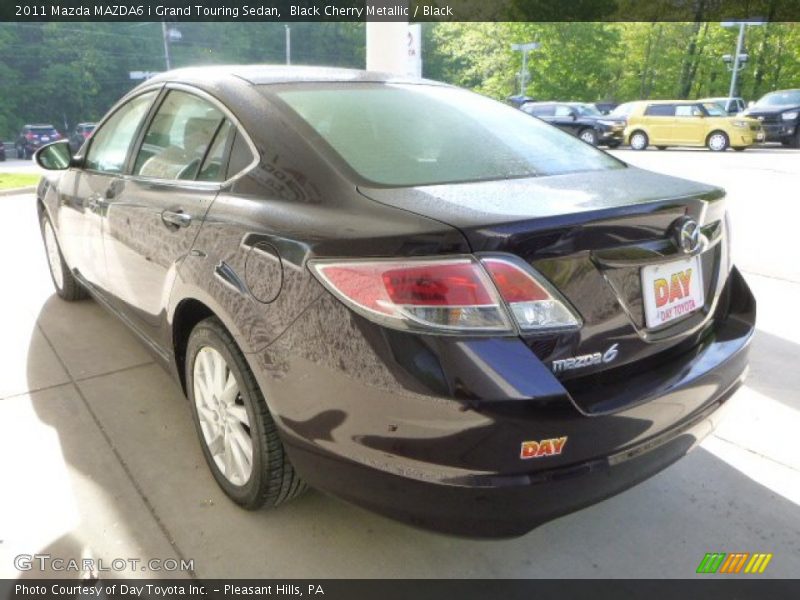 Black Cherry Metallic / Black 2011 Mazda MAZDA6 i Grand Touring Sedan