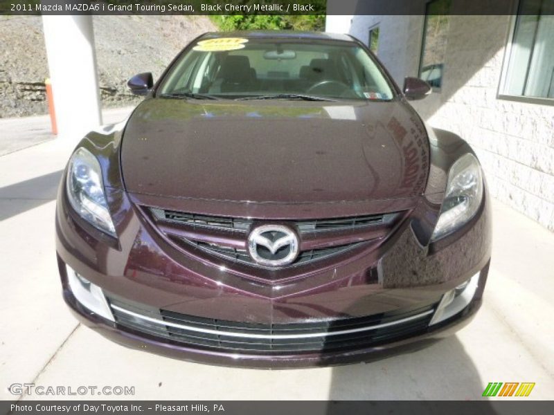 Black Cherry Metallic / Black 2011 Mazda MAZDA6 i Grand Touring Sedan