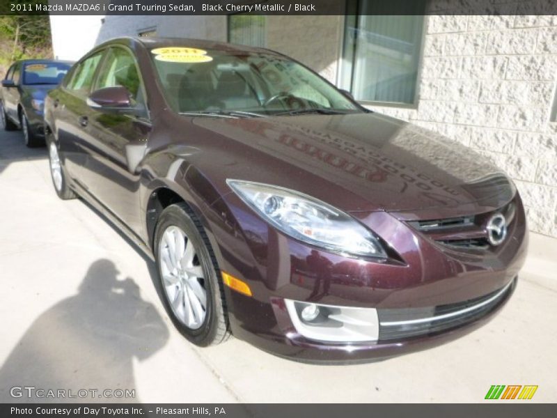 Black Cherry Metallic / Black 2011 Mazda MAZDA6 i Grand Touring Sedan