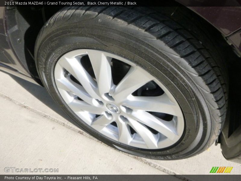 Black Cherry Metallic / Black 2011 Mazda MAZDA6 i Grand Touring Sedan
