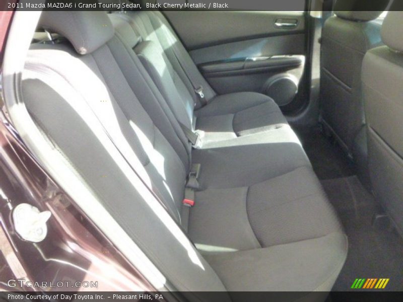 Black Cherry Metallic / Black 2011 Mazda MAZDA6 i Grand Touring Sedan