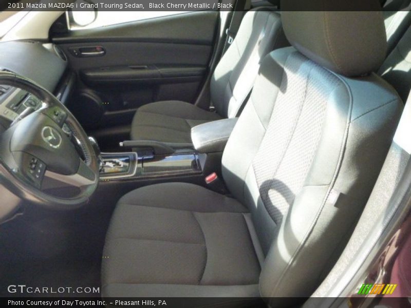 Black Cherry Metallic / Black 2011 Mazda MAZDA6 i Grand Touring Sedan