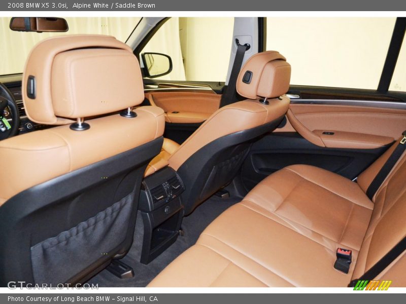 Alpine White / Saddle Brown 2008 BMW X5 3.0si