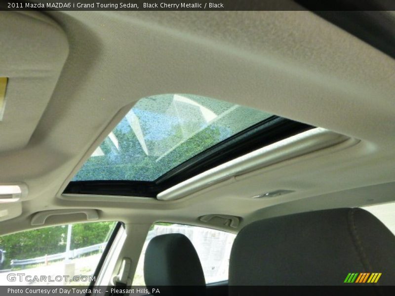 Black Cherry Metallic / Black 2011 Mazda MAZDA6 i Grand Touring Sedan