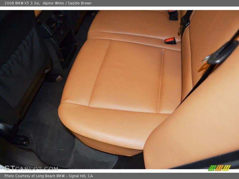 Alpine White / Saddle Brown 2008 BMW X5 3.0si
