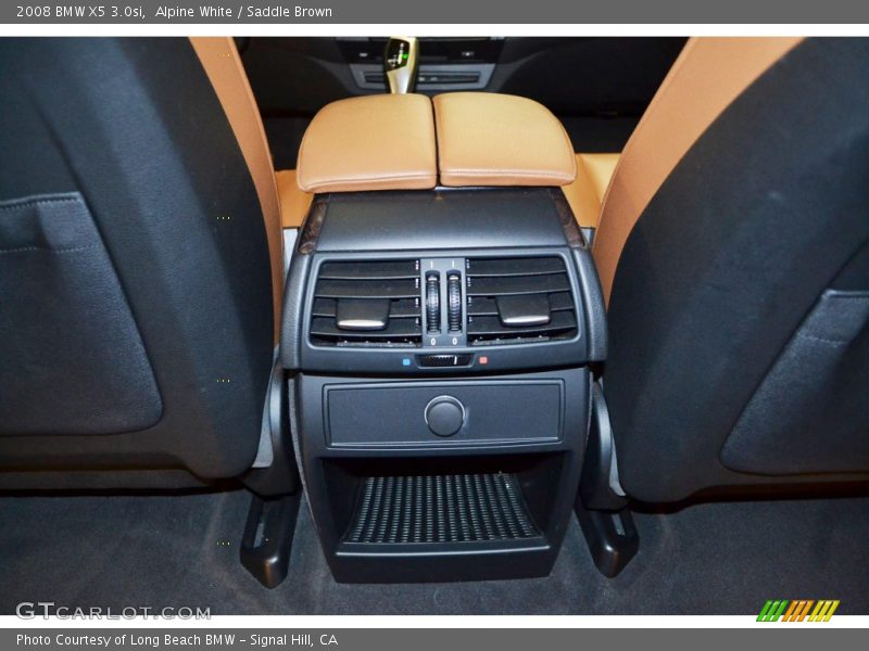 Alpine White / Saddle Brown 2008 BMW X5 3.0si