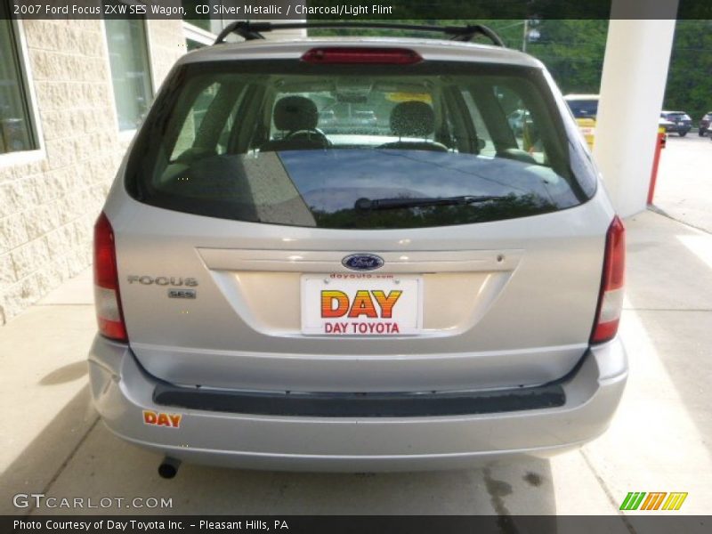 CD Silver Metallic / Charcoal/Light Flint 2007 Ford Focus ZXW SES Wagon