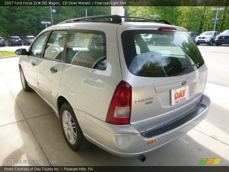 CD Silver Metallic / Charcoal/Light Flint 2007 Ford Focus ZXW SES Wagon