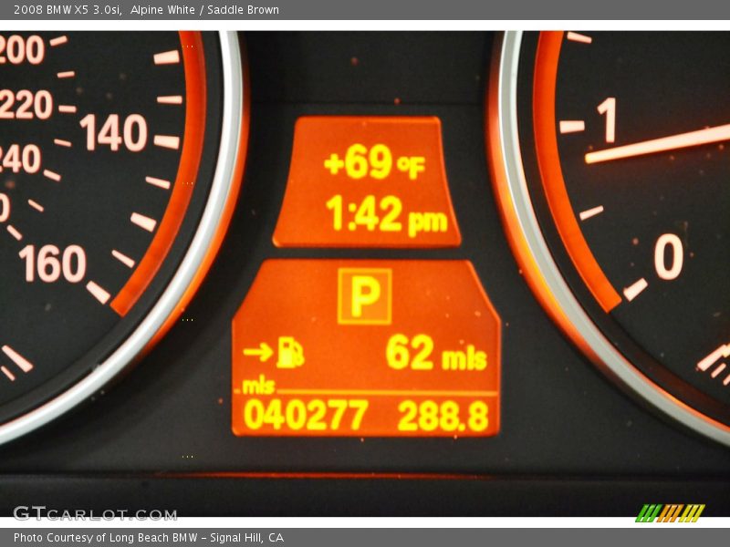 Alpine White / Saddle Brown 2008 BMW X5 3.0si