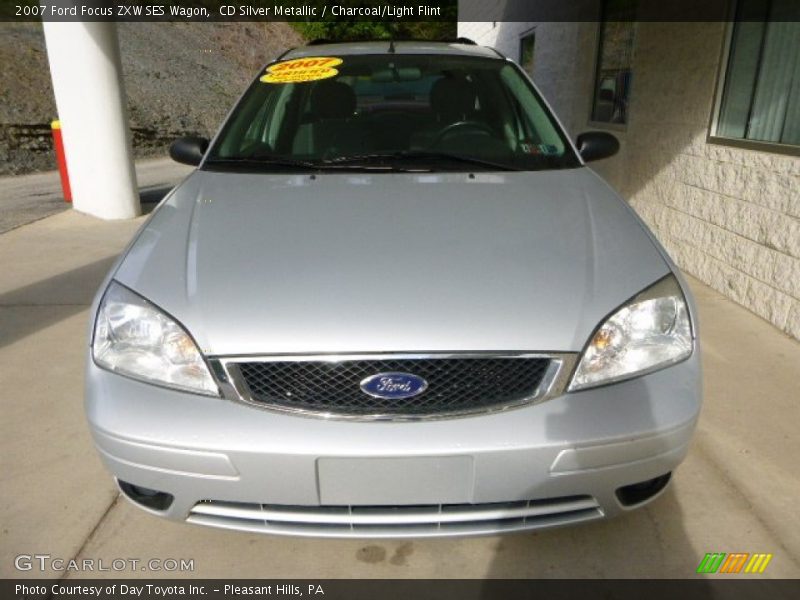 CD Silver Metallic / Charcoal/Light Flint 2007 Ford Focus ZXW SES Wagon