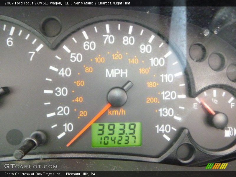 CD Silver Metallic / Charcoal/Light Flint 2007 Ford Focus ZXW SES Wagon