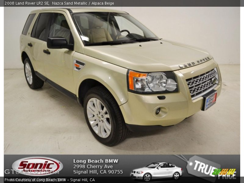 Nazca Sand Metallic / Alpaca Beige 2008 Land Rover LR2 SE