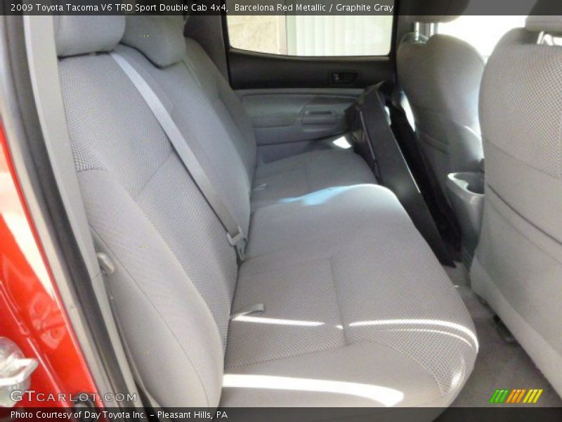 Barcelona Red Metallic / Graphite Gray 2009 Toyota Tacoma V6 TRD Sport Double Cab 4x4