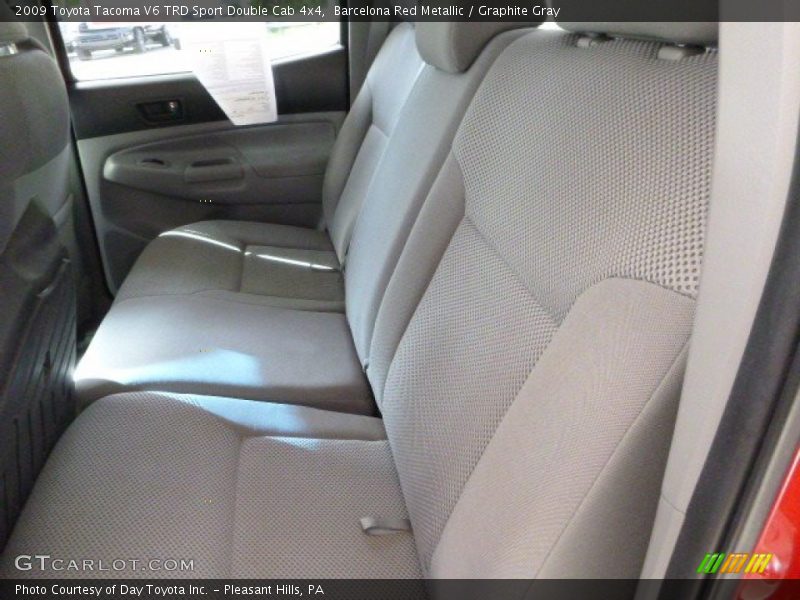Barcelona Red Metallic / Graphite Gray 2009 Toyota Tacoma V6 TRD Sport Double Cab 4x4