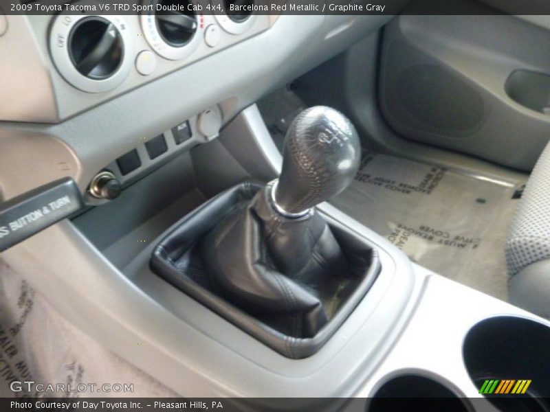  2009 Tacoma V6 TRD Sport Double Cab 4x4 6 Speed Manual Shifter