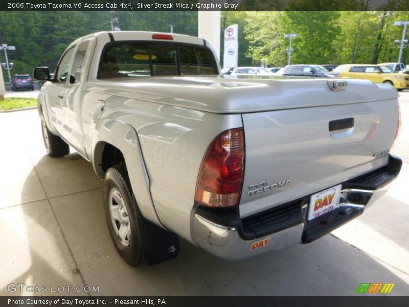 Silver Streak Mica / Graphite Gray 2006 Toyota Tacoma V6 Access Cab 4x4