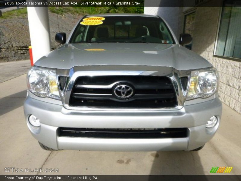 Silver Streak Mica / Graphite Gray 2006 Toyota Tacoma V6 Access Cab 4x4