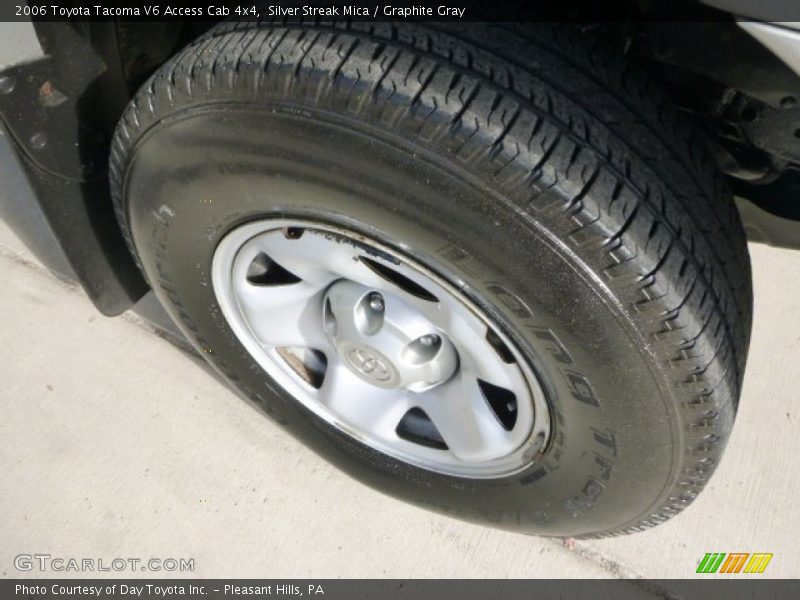 Silver Streak Mica / Graphite Gray 2006 Toyota Tacoma V6 Access Cab 4x4