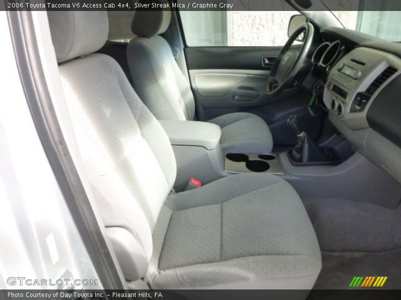 Silver Streak Mica / Graphite Gray 2006 Toyota Tacoma V6 Access Cab 4x4
