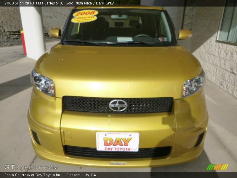 Gold Rush Mica / Dark Gray 2008 Scion xB Release Series 5.0