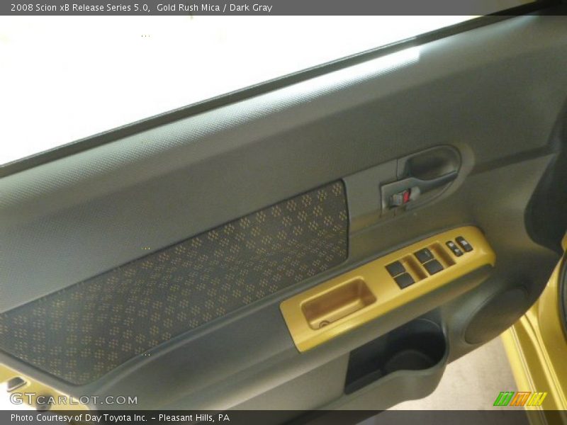 Gold Rush Mica / Dark Gray 2008 Scion xB Release Series 5.0
