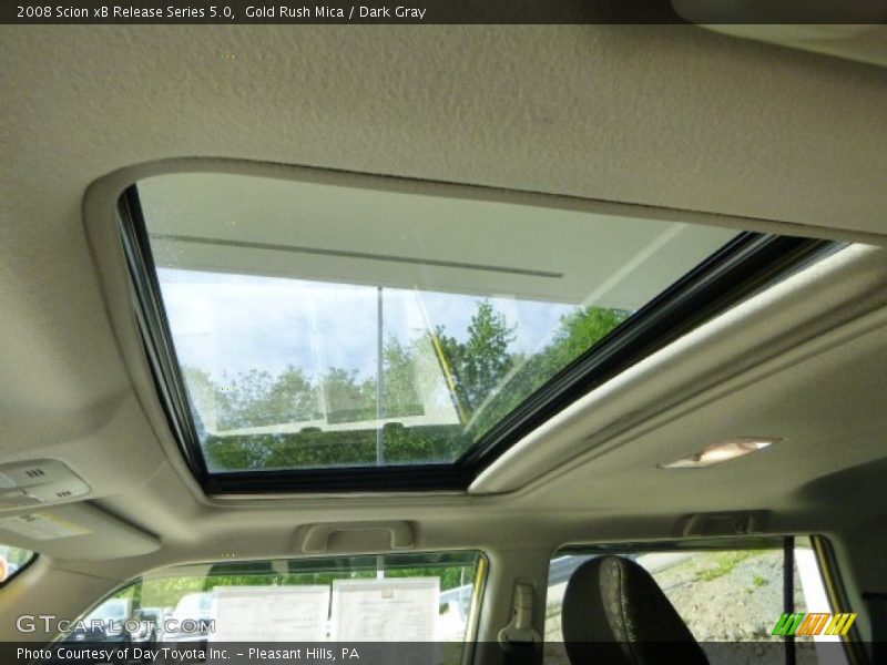 Gold Rush Mica / Dark Gray 2008 Scion xB Release Series 5.0