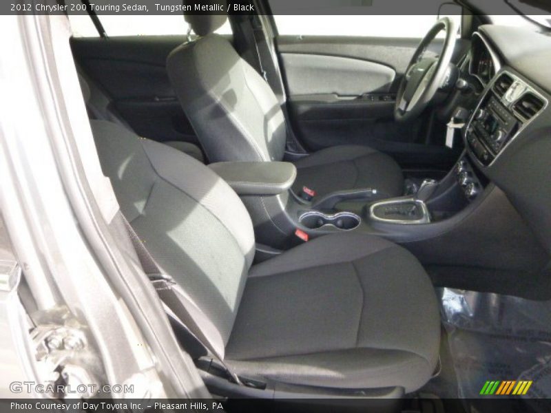 Tungsten Metallic / Black 2012 Chrysler 200 Touring Sedan