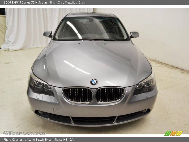 Silver Grey Metallic / Grey 2006 BMW 5 Series 530i Sedan