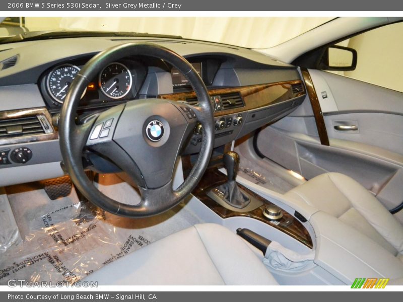 Grey Interior - 2006 5 Series 530i Sedan 