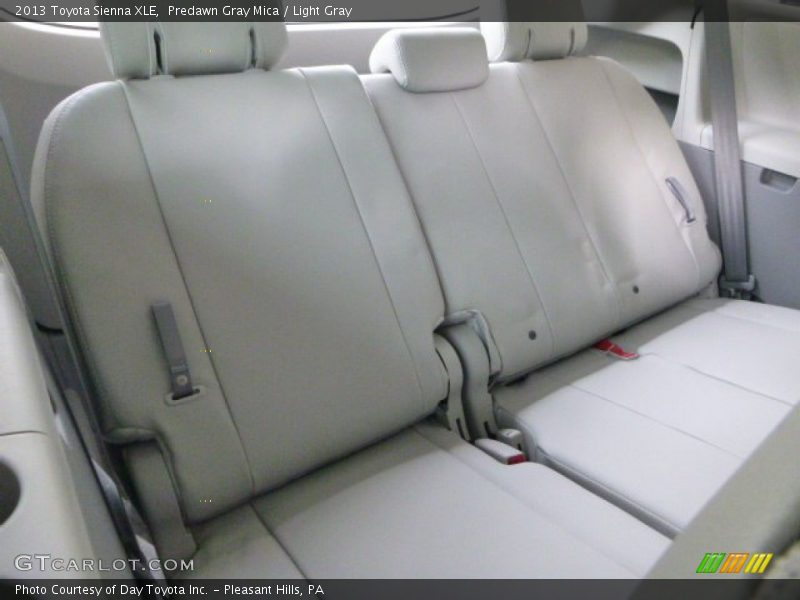 Predawn Gray Mica / Light Gray 2013 Toyota Sienna XLE
