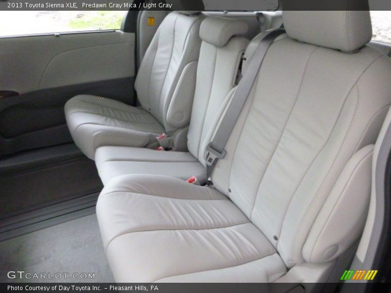Predawn Gray Mica / Light Gray 2013 Toyota Sienna XLE