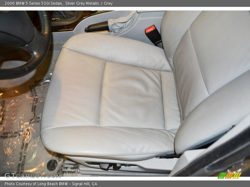 Silver Grey Metallic / Grey 2006 BMW 5 Series 530i Sedan