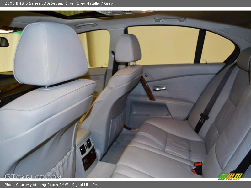 Silver Grey Metallic / Grey 2006 BMW 5 Series 530i Sedan