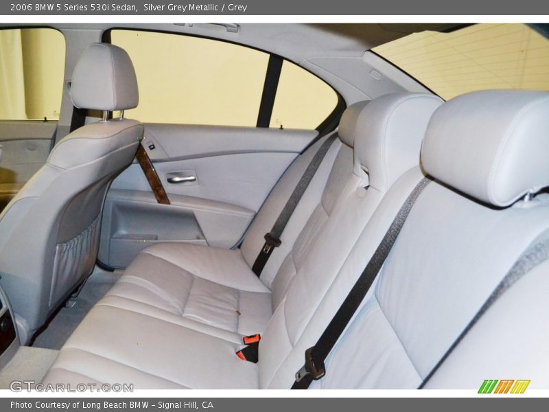 Silver Grey Metallic / Grey 2006 BMW 5 Series 530i Sedan