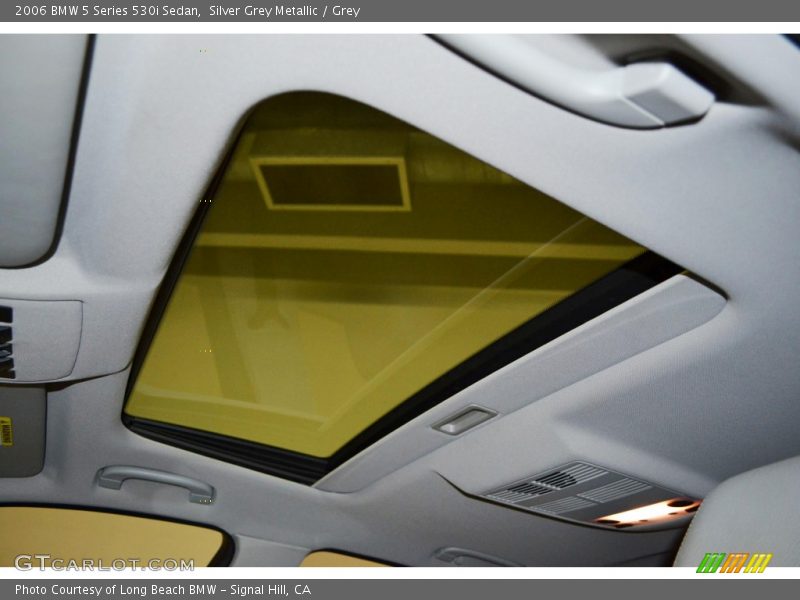 Silver Grey Metallic / Grey 2006 BMW 5 Series 530i Sedan