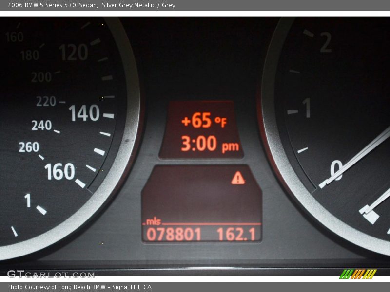 Silver Grey Metallic / Grey 2006 BMW 5 Series 530i Sedan