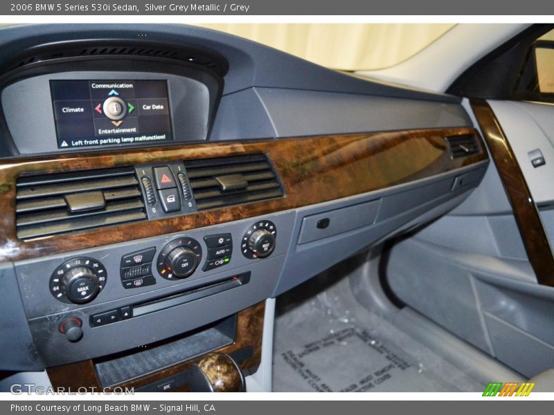 Silver Grey Metallic / Grey 2006 BMW 5 Series 530i Sedan