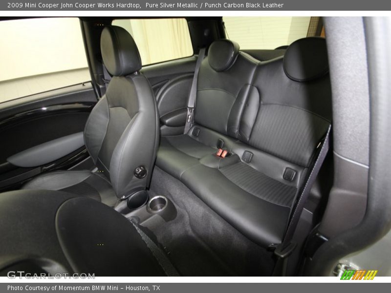 Rear Seat of 2009 Cooper John Cooper Works Hardtop