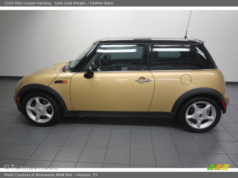  2003 Cooper Hardtop Solid Gold Metallic