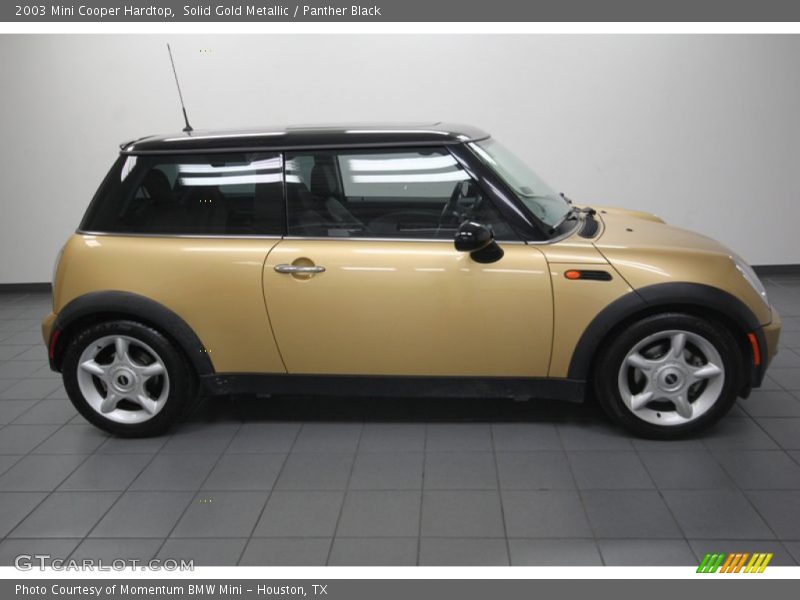  2003 Cooper Hardtop Solid Gold Metallic