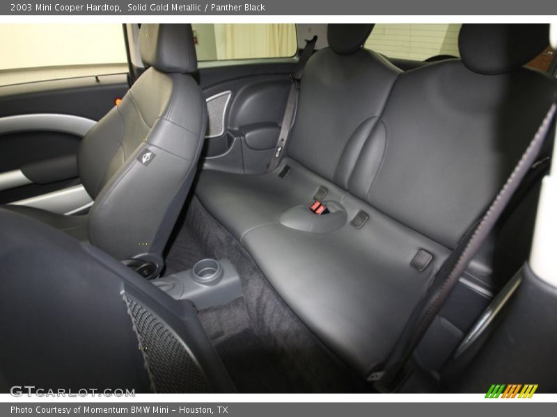 Rear Seat of 2003 Cooper Hardtop