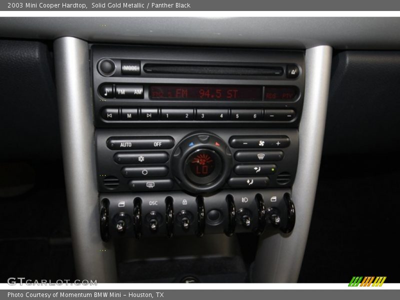 Controls of 2003 Cooper Hardtop