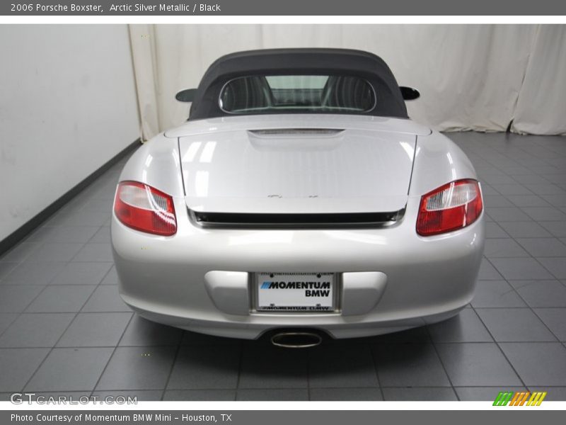 Arctic Silver Metallic / Black 2006 Porsche Boxster