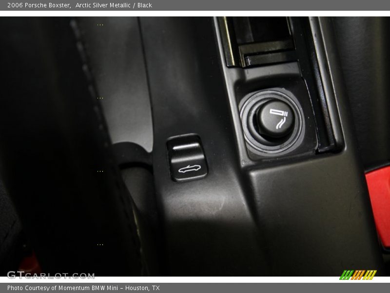 Arctic Silver Metallic / Black 2006 Porsche Boxster