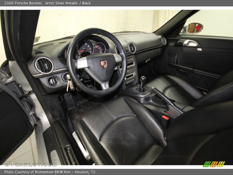 Black Interior - 2006 Boxster  