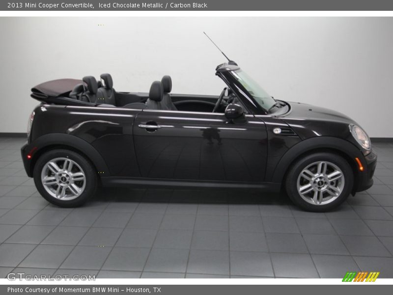 Iced Chocolate Metallic / Carbon Black 2013 Mini Cooper Convertible
