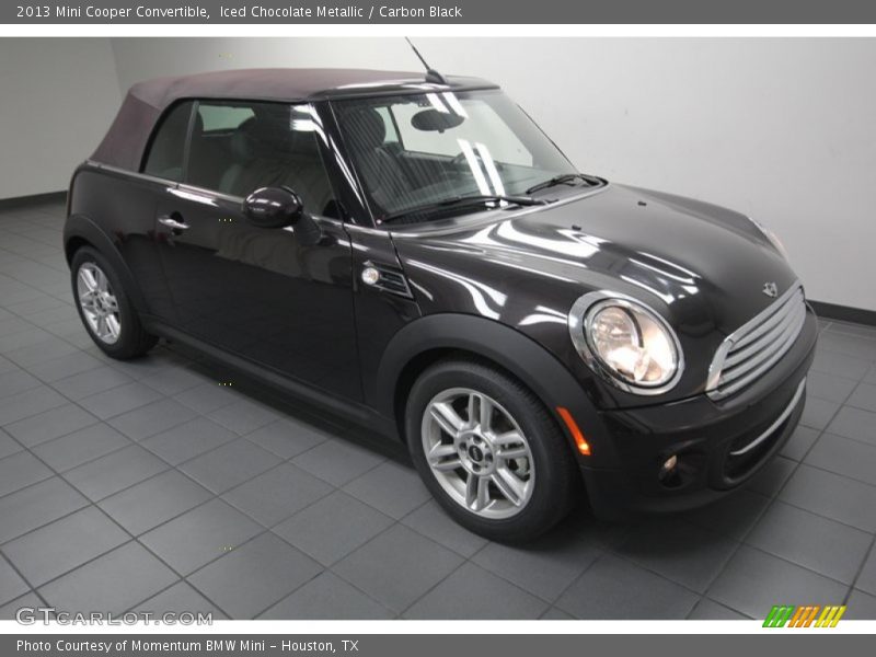 Iced Chocolate Metallic / Carbon Black 2013 Mini Cooper Convertible