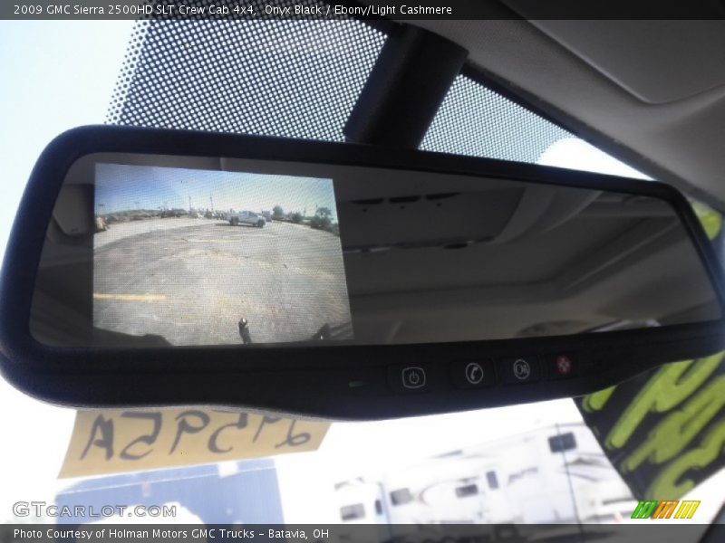 Onyx Black / Ebony/Light Cashmere 2009 GMC Sierra 2500HD SLT Crew Cab 4x4